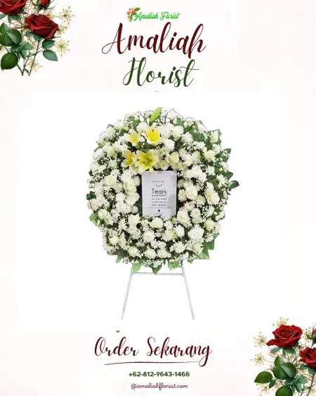 Krans Bunga Duka Praya Barat